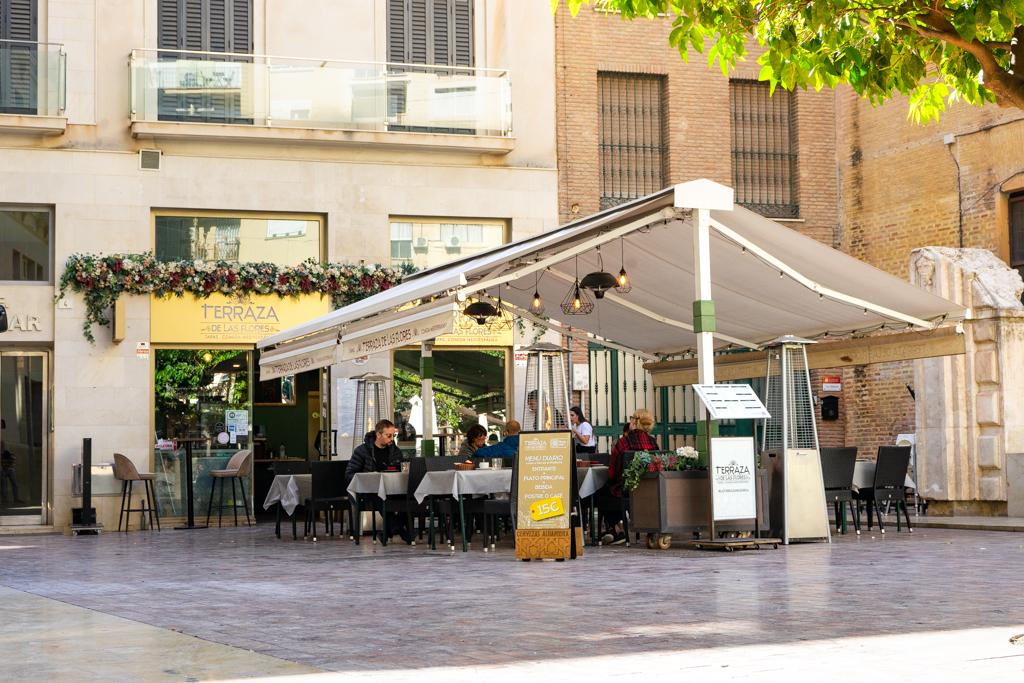 Terraza de las flores